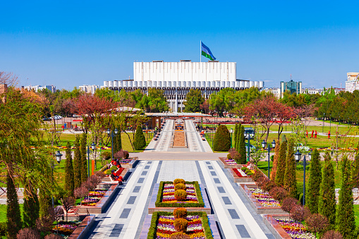 Friendship of Peoples Palace at the Bunyodkor square in Tashkent city, Uzbekistan