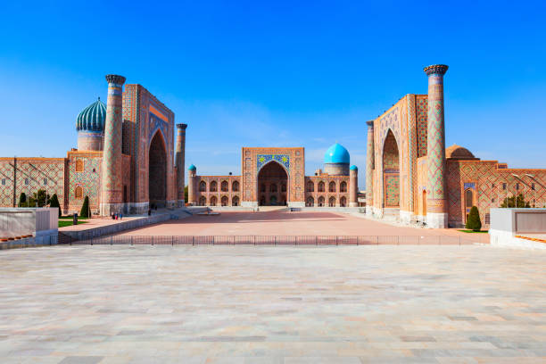 istock Registan ancient city in Samarkand, Uzbekistan 2149241589