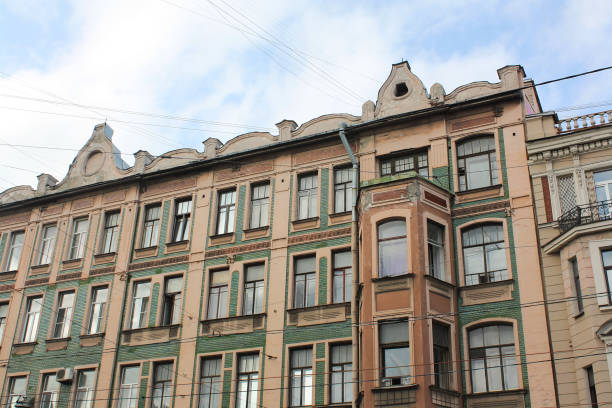 istock Building facade in St. Petersburg 2149244641