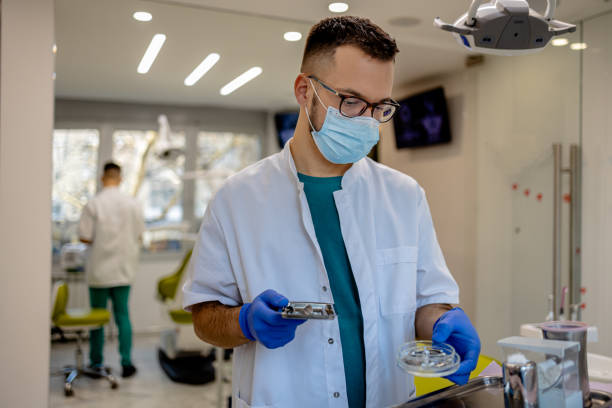 istock Dedicated dentist in modern clinic 2149251567