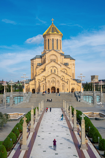 The Holy Trinity Cathedral of Tbilisi, known as Sameba. Religion
