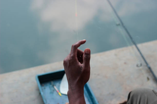 istock Fishing fish in the lake 2149262288