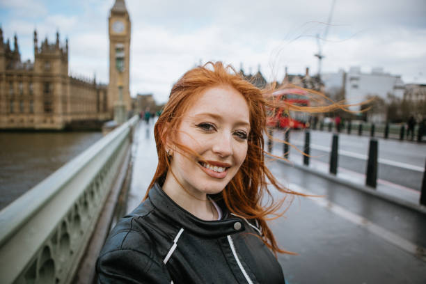 istock Woman taking selfie on Westminster Bridge 2149274365