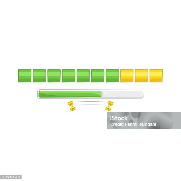 Loading Stock Illustration - Download Image Now - Applying, Bar Graph ...
