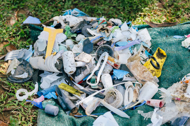 istock Plastic collected from Beach Cleanup In Costa Rica 2149275921