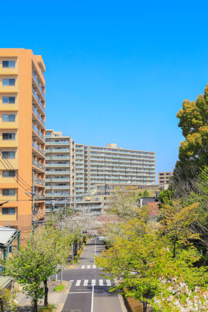 istock Apartments, condominium buildings in Tokyo 2149278032