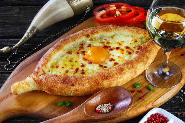 istock Adjarian-style boat khachapuri 2149283562