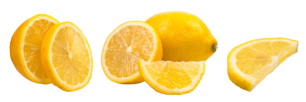 istock Fresh, juicy Lemon isolated on a white background. panorama, banner. 2149284824