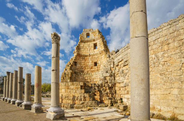 istock Ruins Of Ancient City Perge In Antalya 2149290044