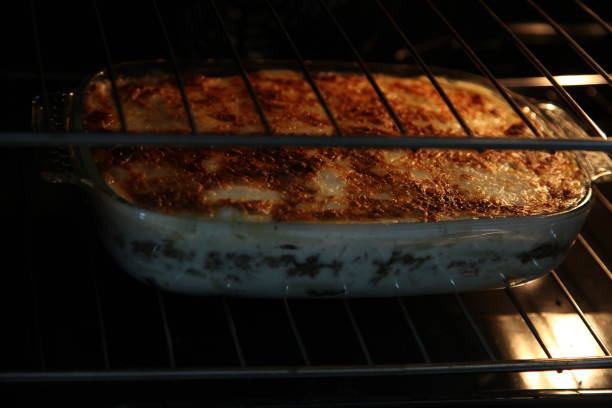 istock Pasta with minced meat and white sauce 2149292359