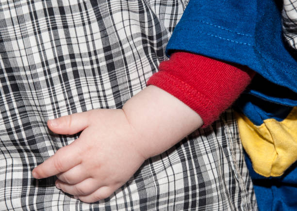 Children's hand stock photo