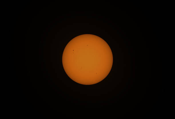 istock The Sun in visible light with sunspot, April 2024 2149317253