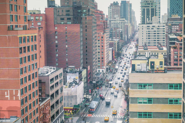 istock Elevated view of New York City 2149319131