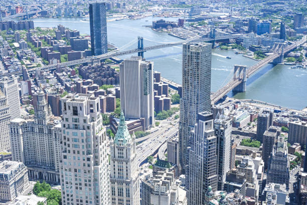istock Elevated view of New York City 2149319174