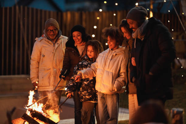 istock Marshmallow Roast with Family 2149321776