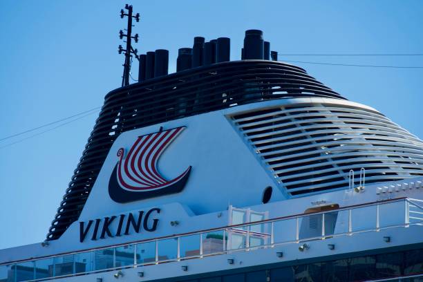 [Marseille, France - 22 apr. 2025] Ship's captain bridge of cruise liner