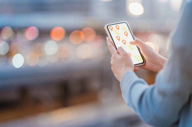 istock AI can improve travel experience gen-z using digital app gps navigator search  EV Charging station form AI map in the city 2149338263