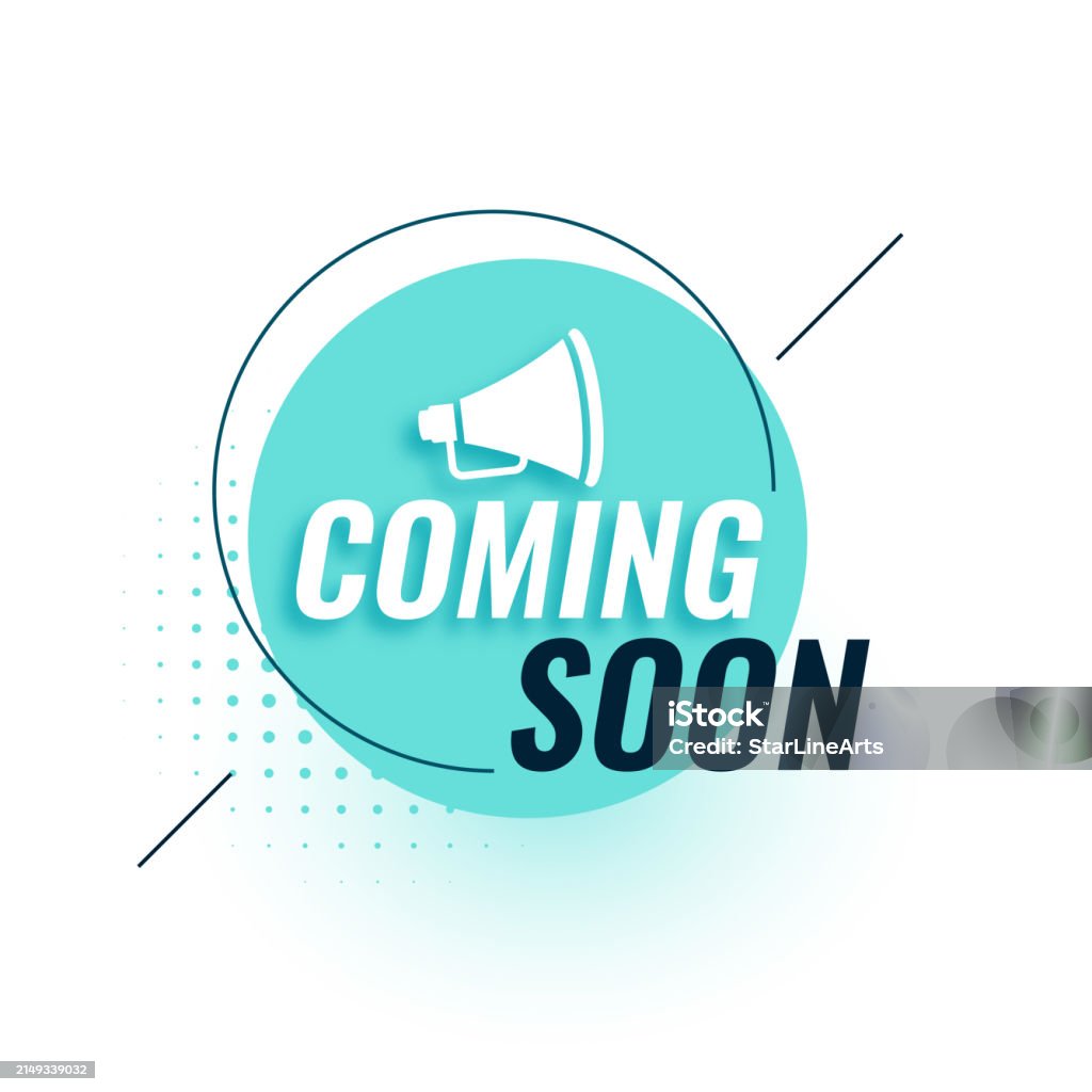 Coming Soon Let Modern Coming Soon Web Teaser Template For Advertisement Stock ...