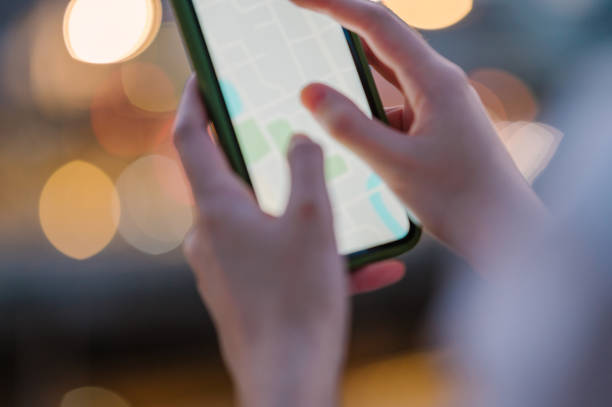 istock A Gen Z travel on  the streets using AI Artificial Intelligence maps on a smart device to help check and plan a route. 2149339418