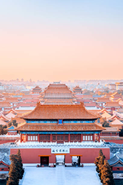 istock High View Dusk Scenery at the Palace Museum in Beijing, China 2149341565