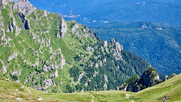 istock Hiking in the Romanian mountains in the spring 2149351094