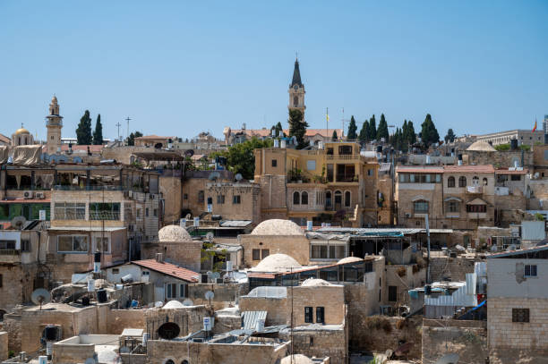 istock View on the landmarks of Jerusalem Old City, 2149354753