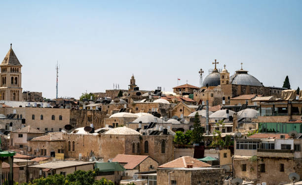 istock View on the landmarks of Jerusalem Old City, 2149354770