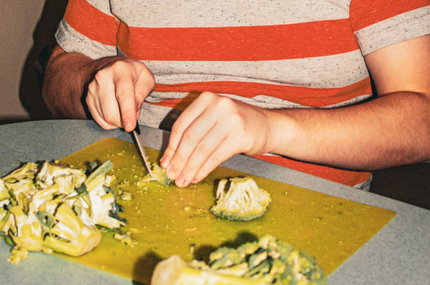 istock Food Prepping with Fresh Organic Broccoli 2149359850