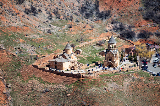 Top view of Noravank Monastery in Armenia