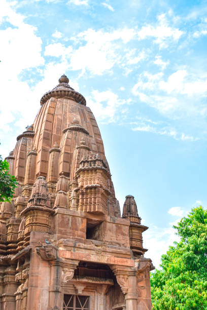 istock Front view inside of Mandore Gardens with amazing cenotaphs, ruins and temples 2149367927