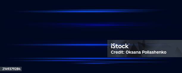 Flash Id Background Blue Flash On A Black Background Stock Illustration - Download Image ...