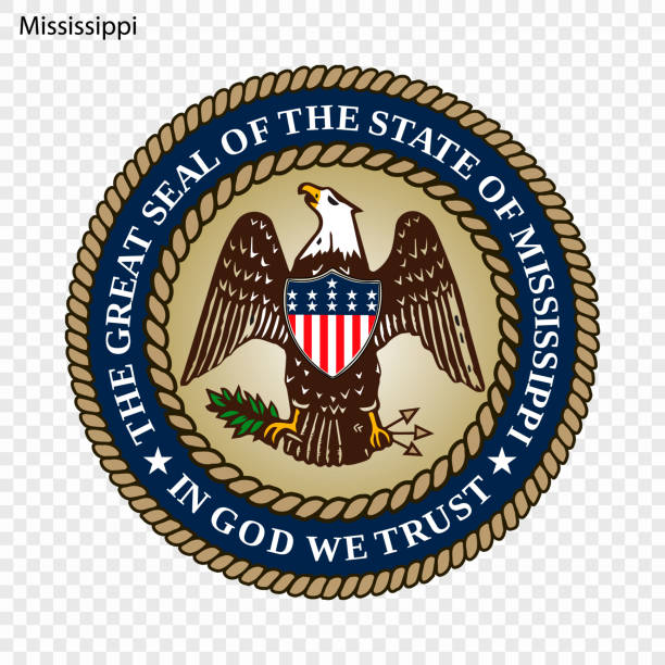 istock Emblem of Mississippi, state of USA. 2149385650