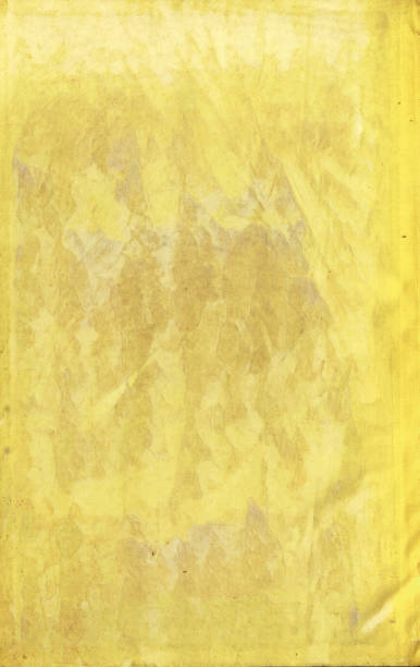 istock Yellow faded vintage paper texture background with slight mottled effect 2149389549