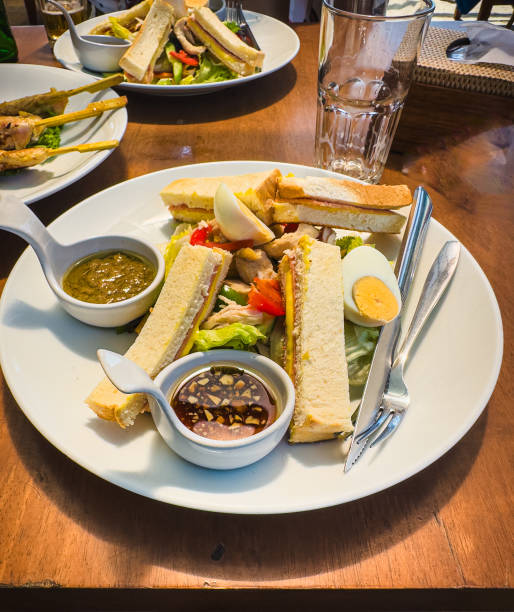 istock Closeup of Thai food at a restaurant 2149391482