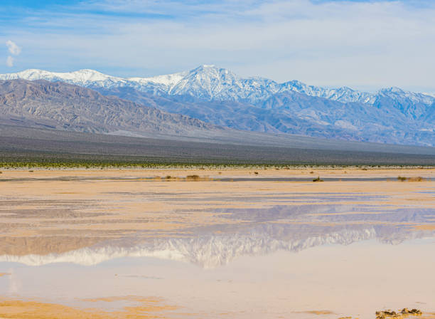 istock Telescope Peak and The Panamint Mountains Reflecting on Lake Panamint 2149391780