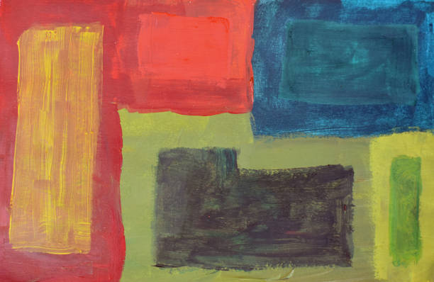 istock Abstract background. Coloured squares and rectangles of paint. 2149398063