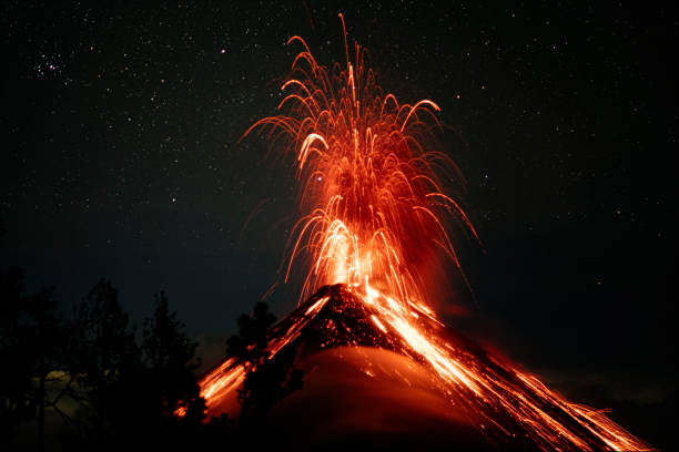 istock Vulcano eruption in Guatemala 2149399001
