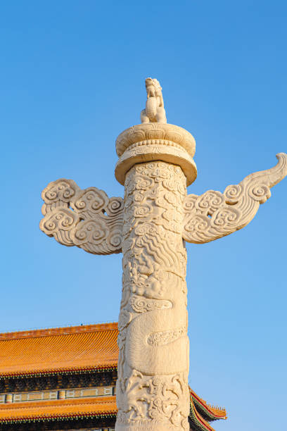istock Ornamental column in Tiananmen Square 2149408395