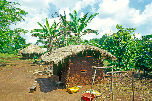 A village near Lake Victoria in Uganda, located in Buikwe District, East Africa Lake Victoria, Uganda, East Africa