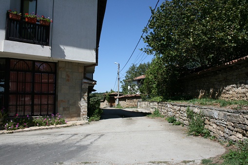 Arbanasi is resort village for ritch people and milionaire owners.  The houses and streets imitate architecture style in the country from 19th century. Arbanasi is only to 3 kilometers from the one of most famous towns in Bulgaria, named Veliko Tarnovo.