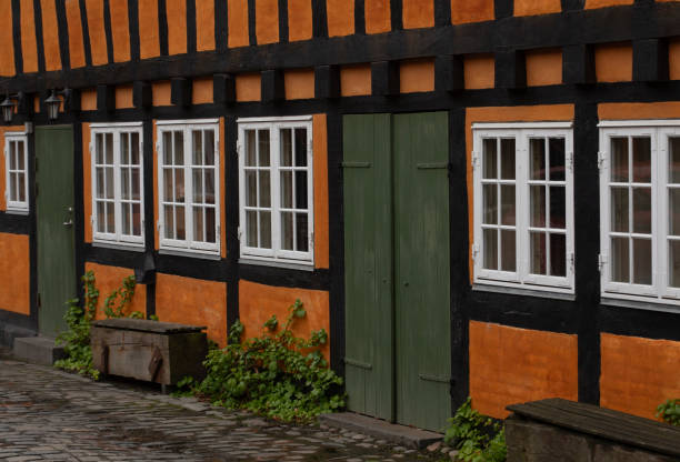 Former monastery building and church at Herlufsholm, Næstved, Sjælland, Denmark