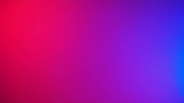 istock Abstract Blue and red purple led light color on paper background. 2149423433