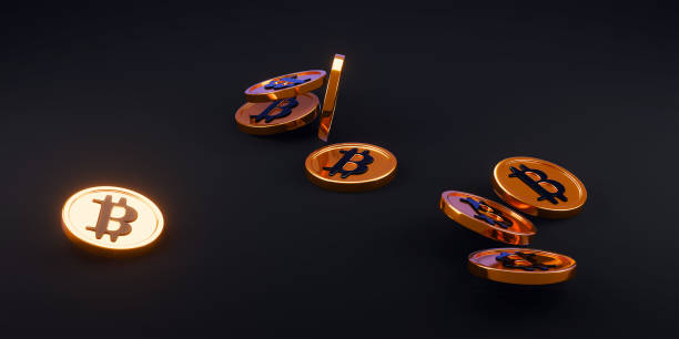 istock 3D Illustration. Digital Currency Symbol. Bitcoin. 3d render. 2149424643