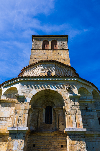 Basilica of Saint Just of Valcabrère, near Saint-Bertrand-de-Comminges, a Romanesque-style building constructed between the 11th and 12th centuries