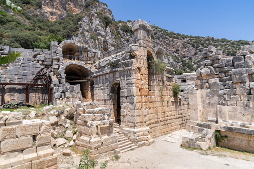 Myra Ancient Theatre in Demre, Antalya.
