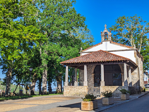 'Nuestra Señora de la Sienra' chapel, Torazo vilage, Asturias, Spain