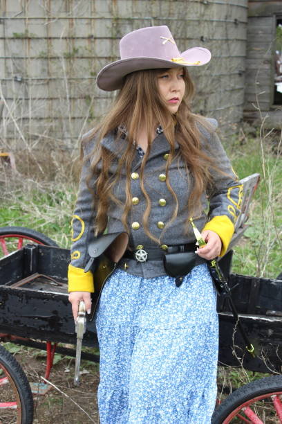 istock Female confederate Soldier US civil War 2149449624