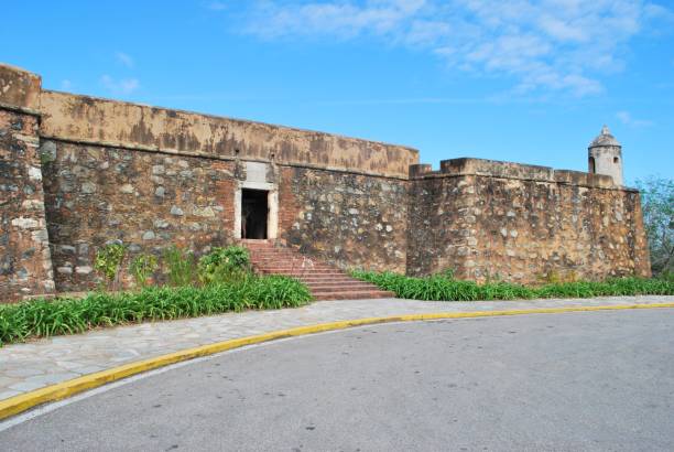 istock Historical buildings on Margarita Island. 2149450193
