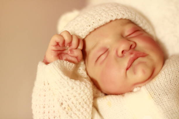 istock Portrait of Baby (Reborn Doll) Sleeping 2149451597