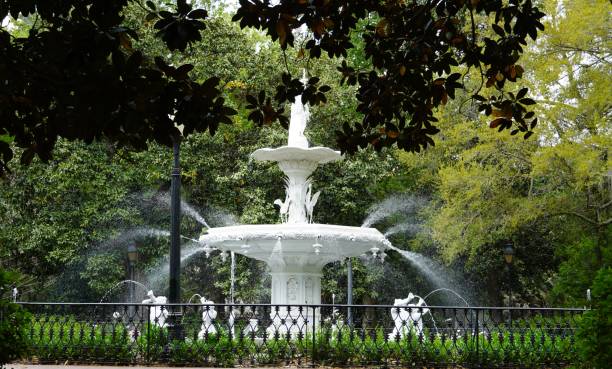 istock Fountain in Forsyth Park, Savannah 2149454802